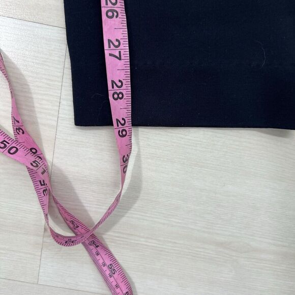 Soft Surroundings Ponte Knit Pants Womens XL TALL Black Pull On Zip Pockets - Picture 6 of 10